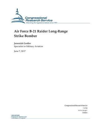 Book cover for Air Force B-21 Raider Long-Range Strike Bomber