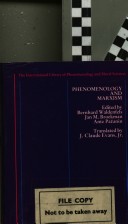 Book cover for Phenomenology and Marxism