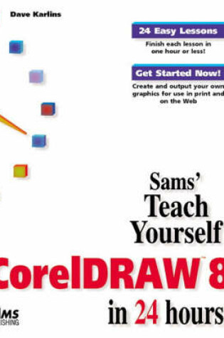 Cover of Sams Teach Yourself CorelDRAW 8 in 24 Hours