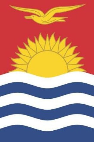 Cover of Kiribati Flag Notebook - I-Kiribati Flag Book - Kiribati Travel Journal