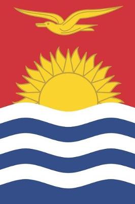 Book cover for Kiribati Flag Notebook - I-Kiribati Flag Book - Kiribati Travel Journal