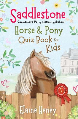 Book cover for Saddlestone Horse & Pony Quiz Book for Kids