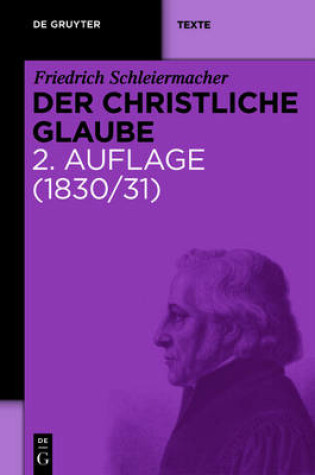 Cover of Der Christliche Glaube