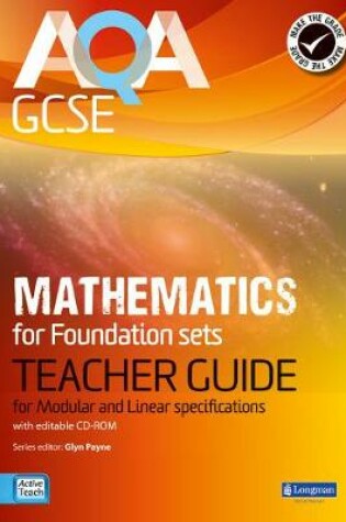 Cover of AQA GCSE Mathematics for Foundation sets Teacher Guide