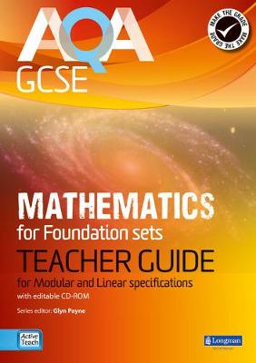 Book cover for AQA GCSE Mathematics for Foundation sets Teacher Guide