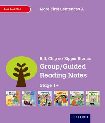 Book cover for Oxford Reading Tree: Level 1+: More First Sentences A: Group/Guided Reading Notes