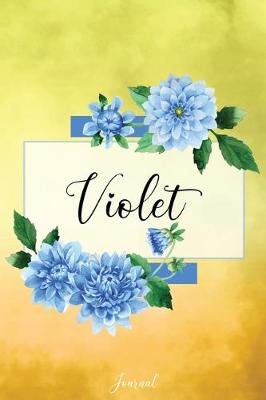 Book cover for Violet Journal