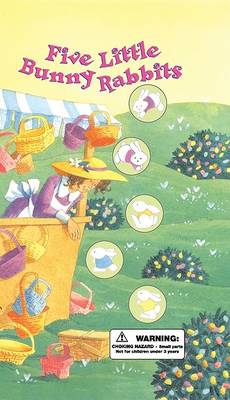 Book cover for Five Little Bunny Rabbits