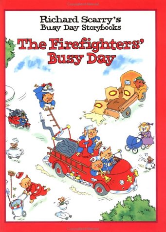 Book cover for Firefighter's Busy Day