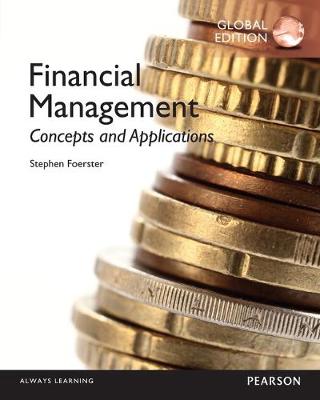 Book cover for Financial Management: Concepts and Applications with MyFinanceLab Global Edition