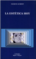 Book cover for La Estetica Hoy