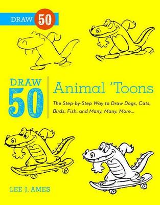 Book cover for Draw 50 Animal 'Toons