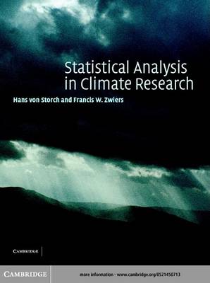 Book cover for Statistical Analysis in Climate Research
