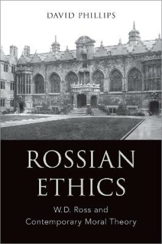 Cover of Rossian Ethics