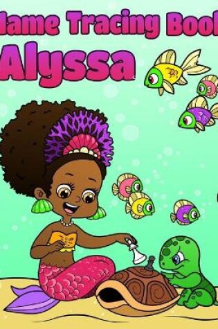 Cover of Name Tracing Book Alyssa