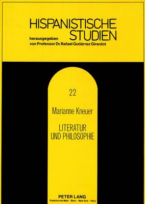 Book cover for Literatur Und Philosophie