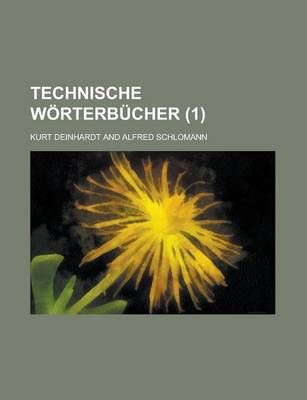 Book cover for Technische Worterbucher (1)