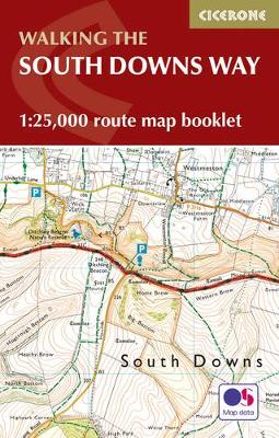 Book cover for The South Downs Way Map Booklet