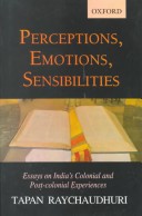 Book cover for Perceptions, Emotions, Sensibilities