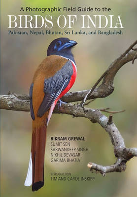 Book cover for A Photographic Field Guide to the Birds of India, Pakistan, Nepal, Bhutan, Sri Lanka, and Bangladesh