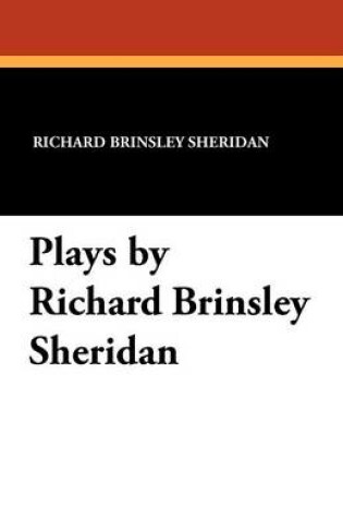 Cover of Plays by Richard Brinsley Sheridan