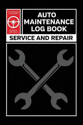 Book cover for Auto Maintenance Log