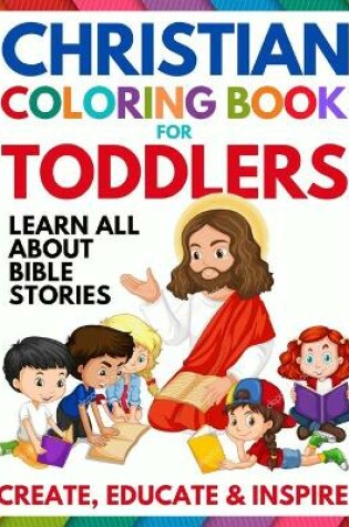 Cover of Christian Coloring Book for Toddlers