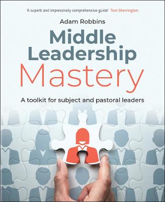 Book cover for Middle Leadership Mastery