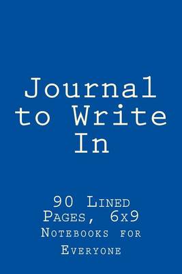 Book cover for Journal to Write In