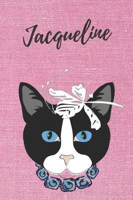 Book cover for personalisiertes Notizbuch Katze / Malbuch / Tagebuch / Journal / DIN A5 / Geschenk Jacqueline