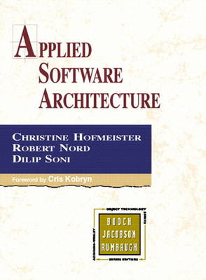 Book cover for Applied Software Architecture (paperback)