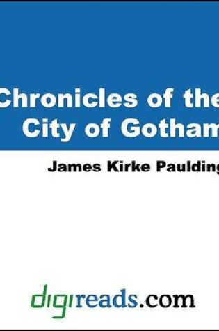 Cover of Chronicles of the City of Gotham