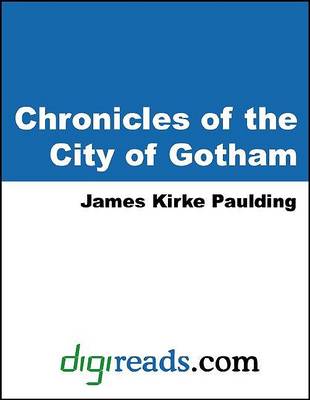 Book cover for Chronicles of the City of Gotham