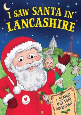 Book cover for I Saw Santa in Lancashire