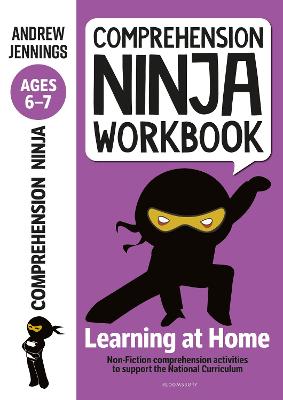 Book cover for Comprehension Ninja Workbook for Ages 6-7