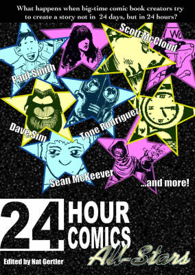 Book cover for 24 Hour Comics All-Stars