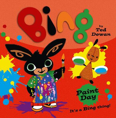 Book cover for Bing: Paint Day