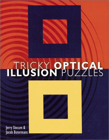 Book cover for Tricky Optical Illusion Puzzles