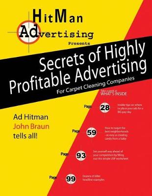 Book cover for Secrets of Highly Profitable Advertising for Carpet Cleaning Companies