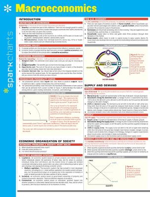 Book cover for Macroeconomics SparkCharts