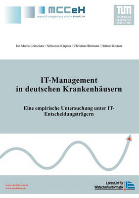 Book cover for It-Management in Deutschen Krankenhausern