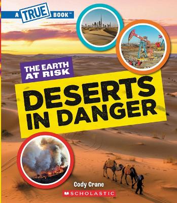 Cover of Deserts in Danger (a True Book: The Earth at Risk)