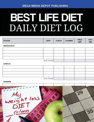 Book cover for Best Life Diet Daily Diet Log