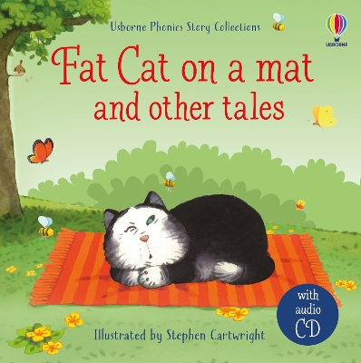 Cover of Fat cat on a mat and other tales with CD