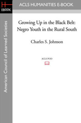 Cover of Growing Up in the Black Belt