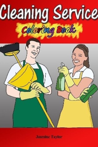 Cover of Cleaning Service Coloring Book