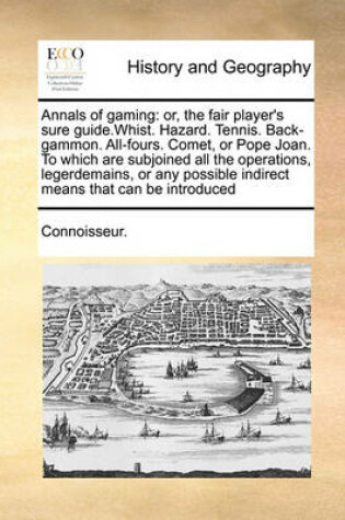 Cover of Annals of Gaming