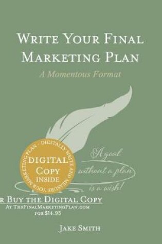 Cover of Write Your Final Marketing Plan