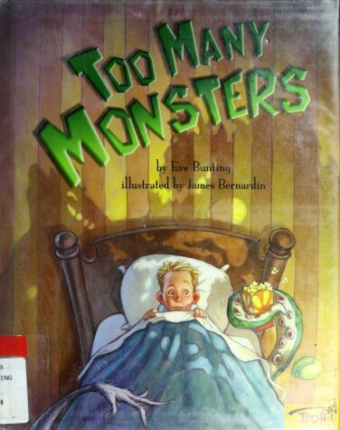 Book cover for Too Many Monsters