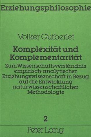 Cover of Komplexitaet Und Komplementaritaet